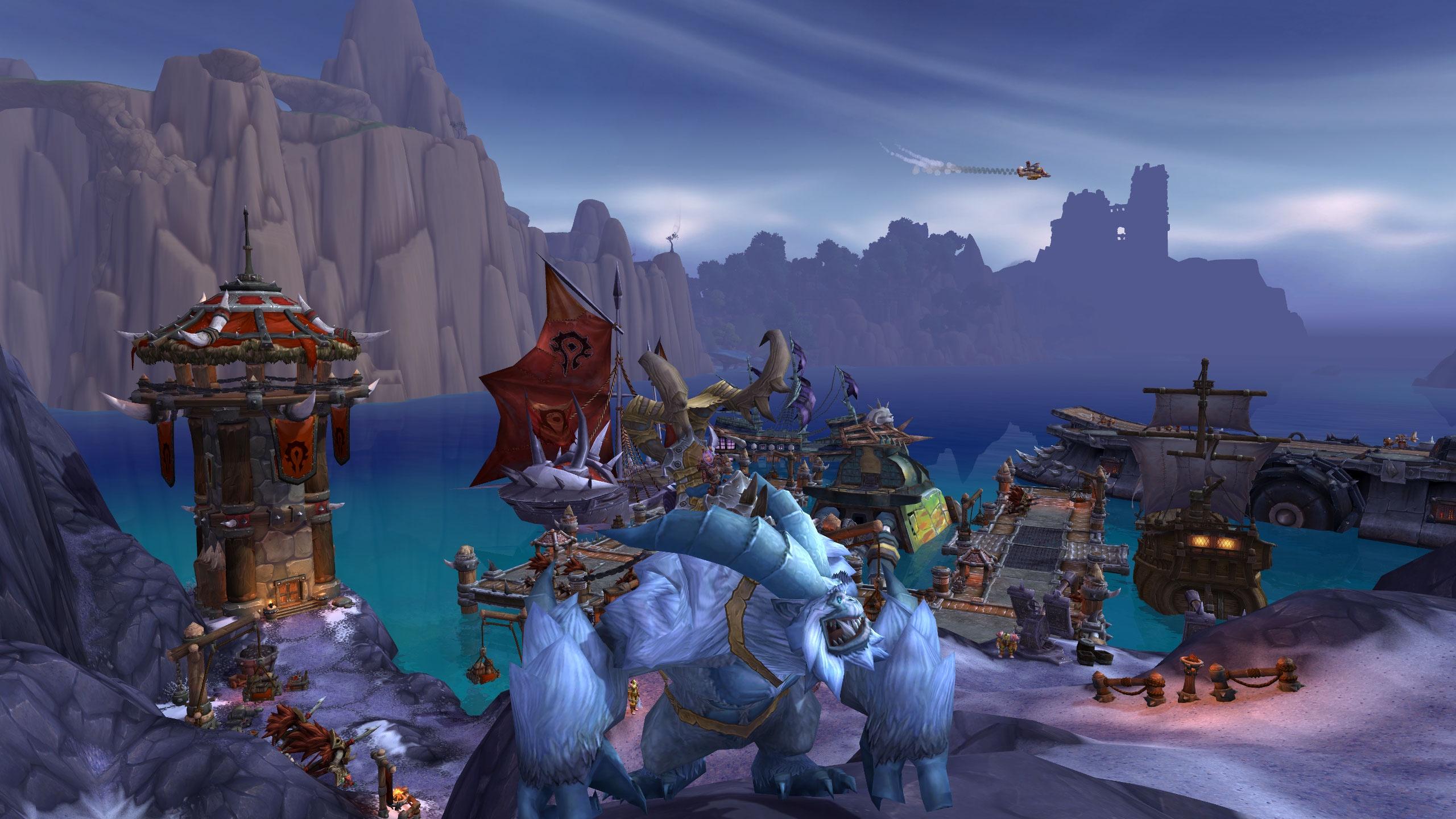 Shipyard From World of Warcraft Draenor. Garrisons Guideline.